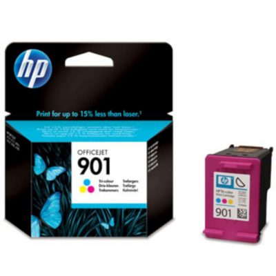 hp 901 Ink Cartridge, Tri-Colour Single Pack, CC656AE